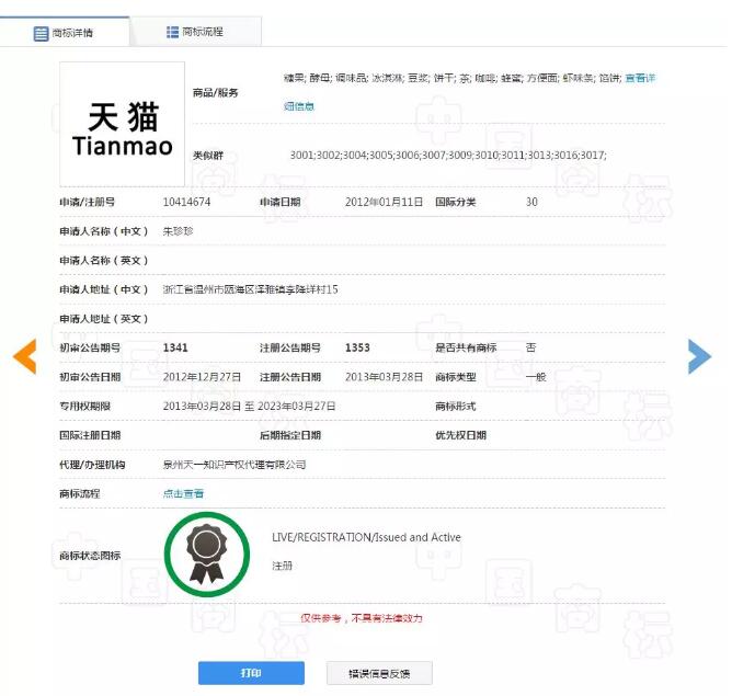 兩人爭搶“天貓”商標打起來！商標搶注為哪般？