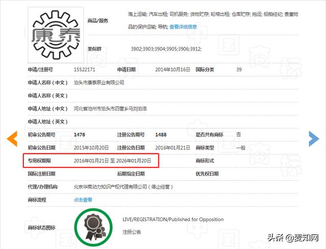 “泰康”、“康泰”商標(biāo)案，哪個才是正主？