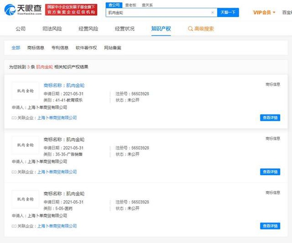 大司馬“肌肉金輪”梗爆火！商標(biāo)卻是被搶注了！