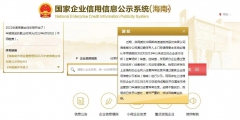 國家企業(yè)信用信息公示系統(tǒng)海南操作流程(工商注銷網上公示怎么做)